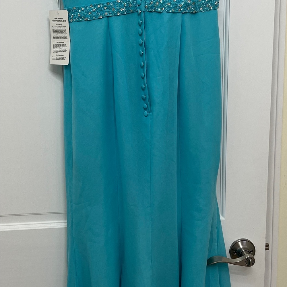 Sleeveless mermaid dress - Picture 5 of 6